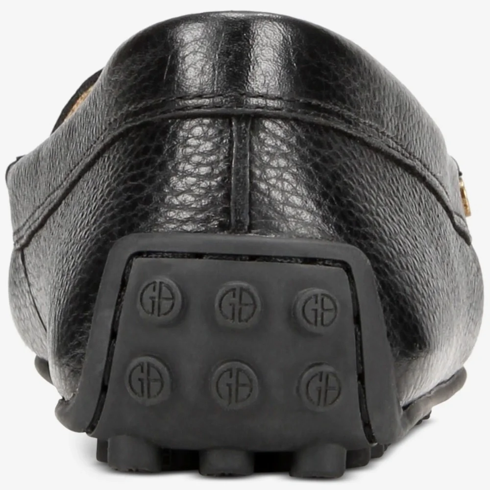 Giani Bernini Women's Carinna Memory Foam Slip on Drivers Black Leather - Picture 3 of 11